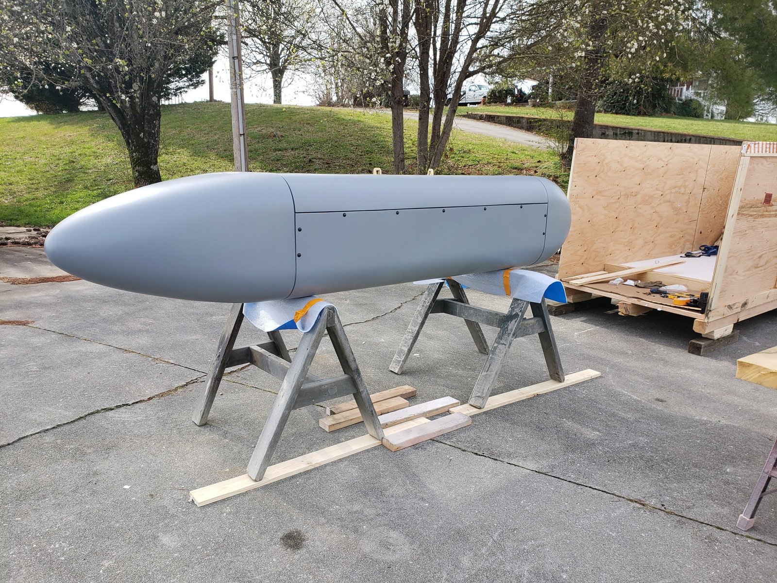 AgilePod after finishing