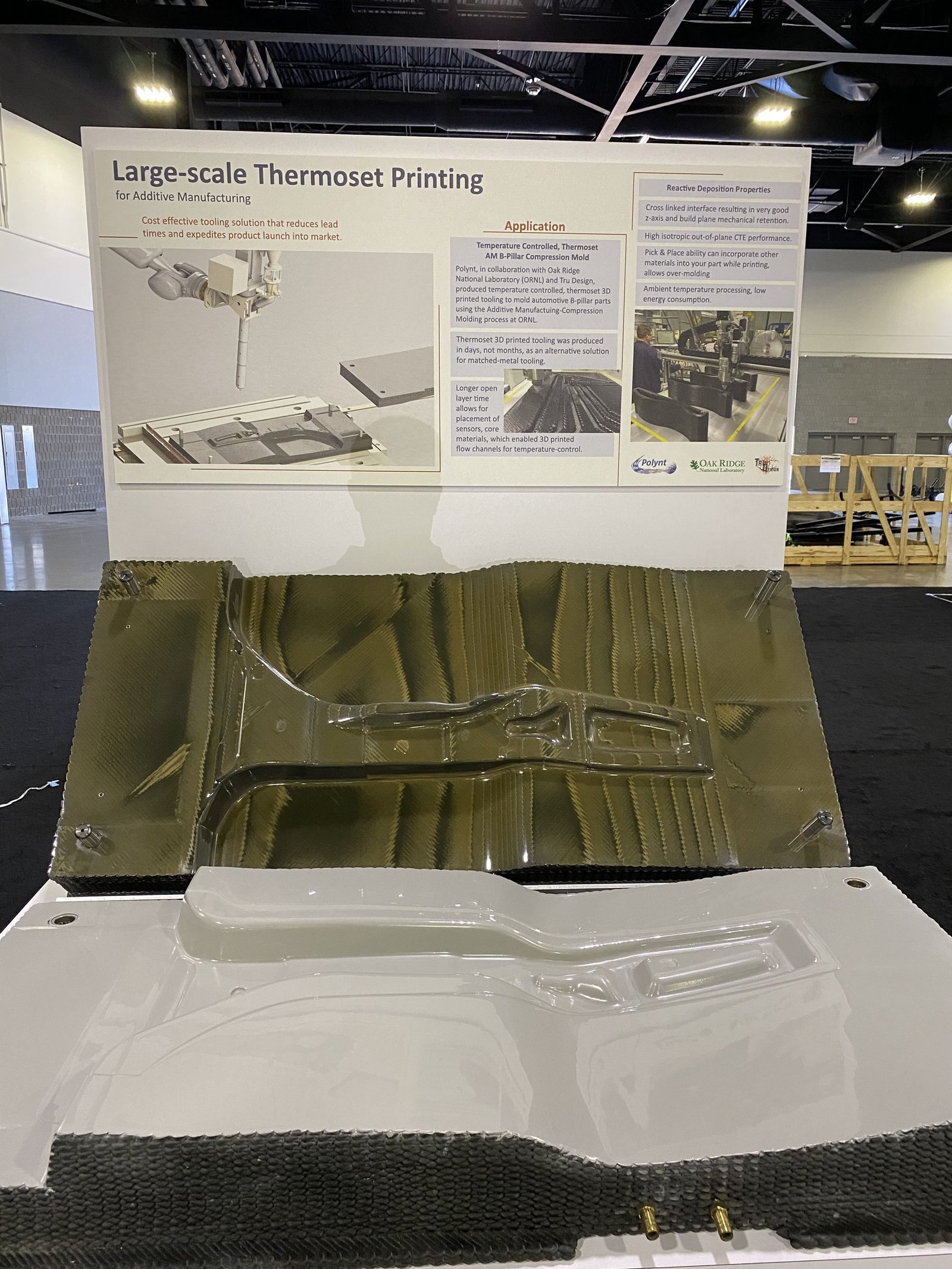 CAMX mold display