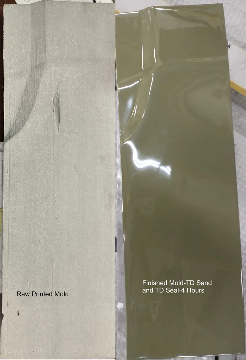 Mold surface comparison