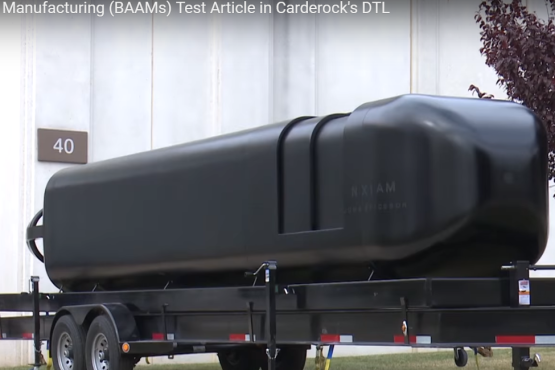 Completed submersible hull